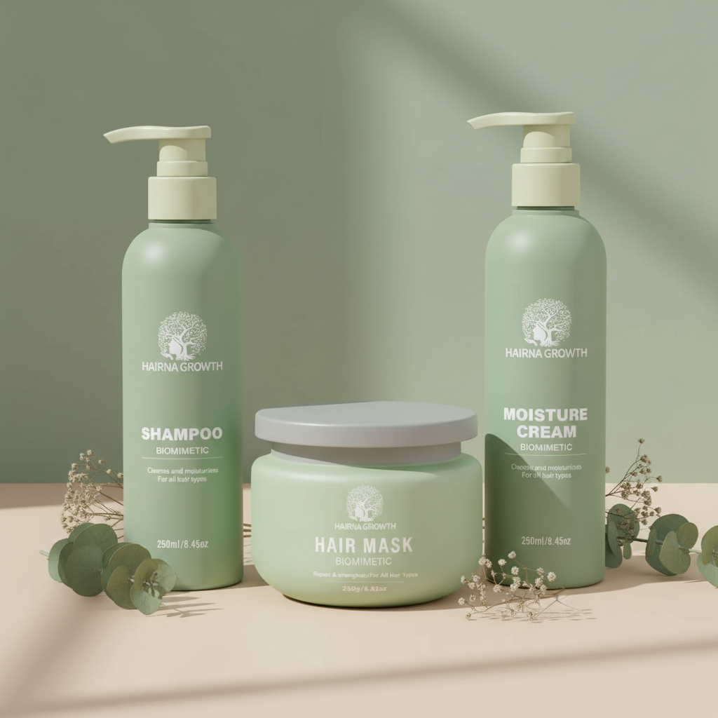 Pack cheveux défrisés carré - Shampoing, Masque et Crème