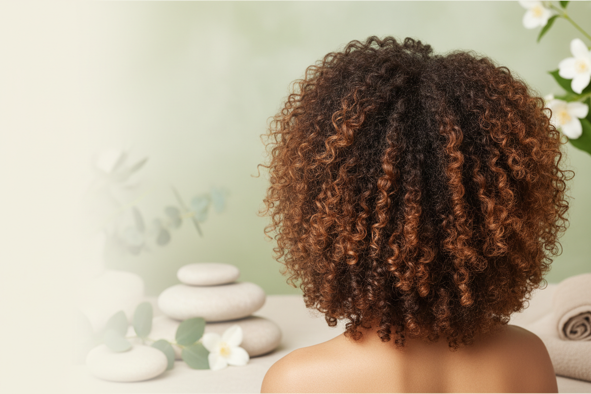 Bannière principale pour produits capillaires