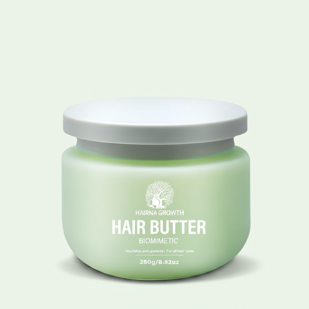 Hair Butter - fond vert sauge